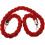 1.5M Twisted Red Queue Barrier Rope Divider Crowd Control Stanchion Barrier Rope with Hook 1
