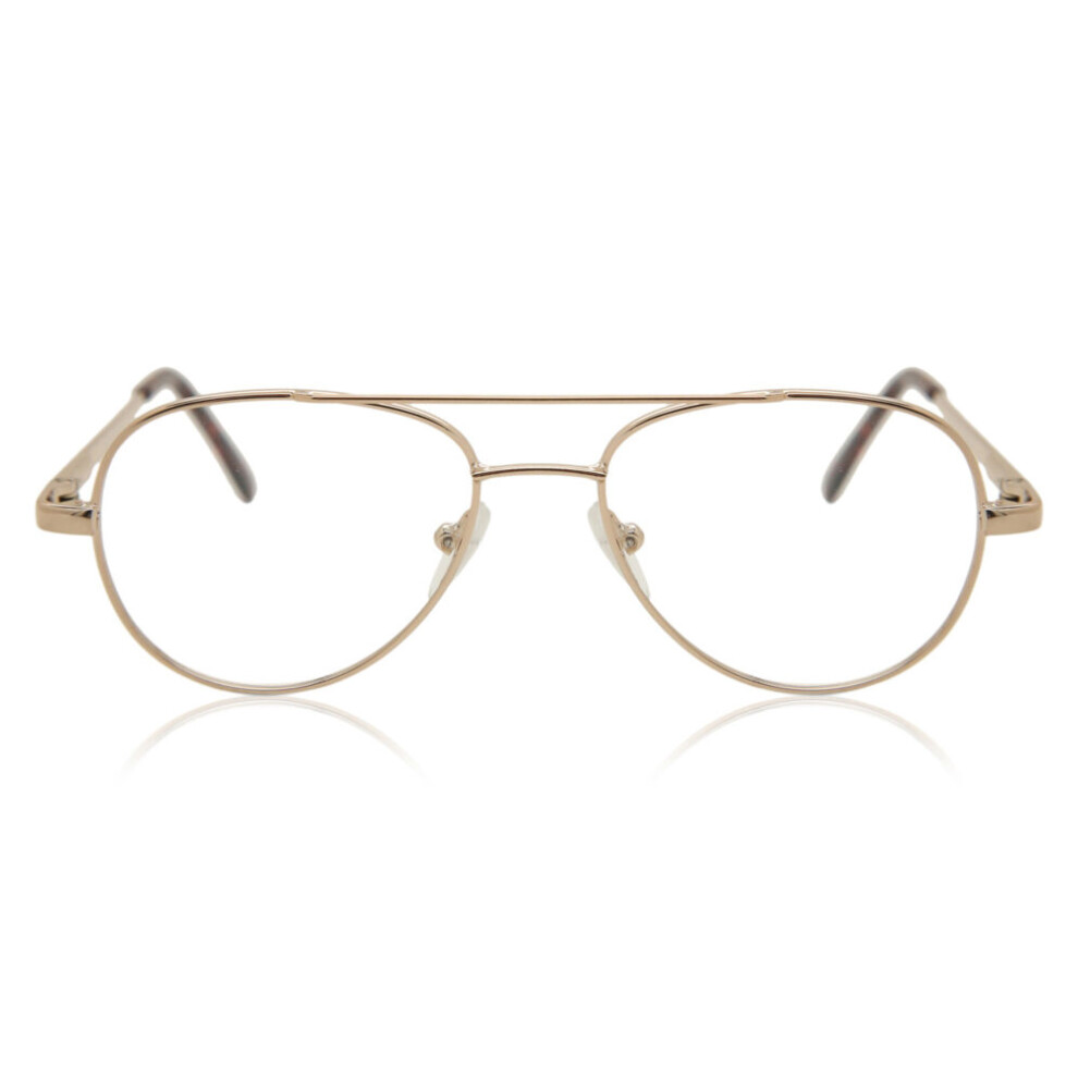 Smartbuy Collection Full Rim Pilot Shiny Gold Smartbuy Kids Garcia Mk2-46D Kids Eyeglasses