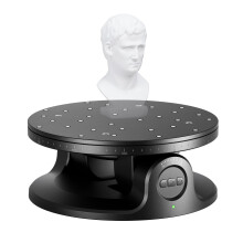 Revopoint Dual Axis Turntable for Accurate 3D Scanning, Easy Capturing Detail-rich 3D Data of Small-Medium Objects, Compatible for MIRACO/POP3 PLUS/I