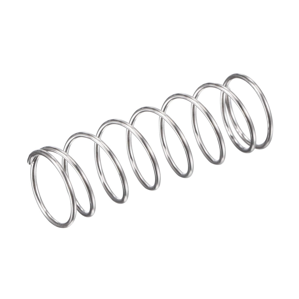 Ta-Vigor 5Pcs Compressed Spring, 10Mm Od,0.7Mm Wire Size,9Mm Compressed Length,30Mm Free Length Dual Extended Durable Dual Hook Tension Spring For Fu 38793172