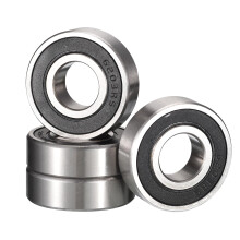 HiPicco 6203-20-2RS Deep Groove Bearings, ID 20mm x OD 40mm x Width 12mm Double Rubber Sealed Ball Bearings, Pre-Lubricated (GCr15) Chrome Steel 4pcs