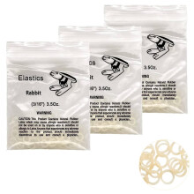 JOYVOX 3 Packs (300 Pcs) Orthodontic Elastic Bands, Braces Bands for Teeth, Assorted Colors Dental Rubber Bands