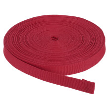 Rebower Nylon Webbing Strap, 50 Yards x 7/8 Inch Polypropylene Webbing Lightweight Strapping Backpack Band for DIY Gear Repair Outdoor Luggage Cargo