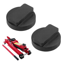 2 Pcs Car Jack Rubber Pad and Frame Rail Protector Compatible with BMW 1 2 3 4 5 6 7 Series - 60mm Adapter