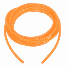 sourcing map 4mm ID x 6mm OD Silicone Tubing, 9.8ft High Temp Silicone Air Tube Drip Irrigation Hose Pipe for Home Brewing Wine Beer Line and Aquapon