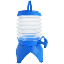 Yeelua 3.5L Collapsible Water Dispenser, Fridge Water Dispenser, Plastic Drink Container with Tap, Outdoor Portable Drink Container for Party Drink,