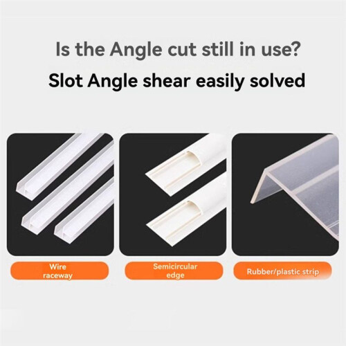 Multifunctional Right Angle Shears 45 Degrees U-Shaped  Sealing Clip Angle Scissors   Cutting Clip 1