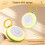 White Noise Machine with 11 White Noise Adjustable, Night Light,  Speaker,Timing Function Green 7
