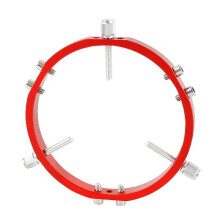 Star Finder Mount 3-Point Astrophotography Guide Locking Rings for Telescope Mount Finder Pointer 130mm Red