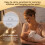 White Noise Machine with 11 White Noise Adjustable, Night Light,  Speaker,Timing Function 4