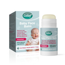 Colief Baby Face Balm Stick | 100% Natural Shea Butter, Rosehip Oil, Beeswax | Gently Moisturise Baby's Dry & Sensitive Skin | for Babies from Birth(