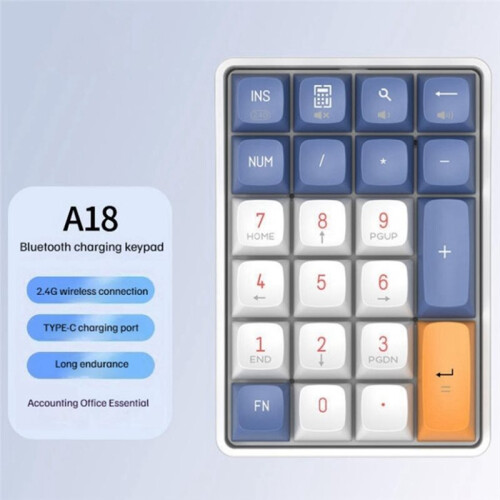 Aigo A18 Wireless Mechanical Numeric Keypad 22 Keys for Laptops and Computers 2