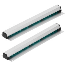 Ticket Rail, Aluminum Tab Grabber Kitchen Check Rail Holder, 30/40/50cm(12/16/20'') Wall-Mounted Ticket Holder Receipt Restaurant Food Catering Cafes