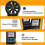 Oplaadbare Anemometer, Draagbare Digitale  Touch Windsnelheidsmeter, Draagbare CFM Windsnelheidsmeter voor Luchtsnelheid 4