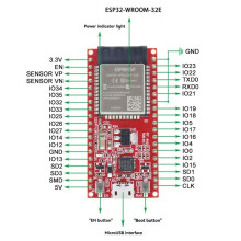 Kit D'Apprentissage de Base ESP32 : Composants Électroniques, Capteurs, Modules, Kit de Démarrage Essentiel pour  et Programmation Python