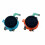 2Pair for Switch2 L/R Joystick  3D Analog Joystick Thumb Sticks Sensor Replacement for Switch2  Joystick 5