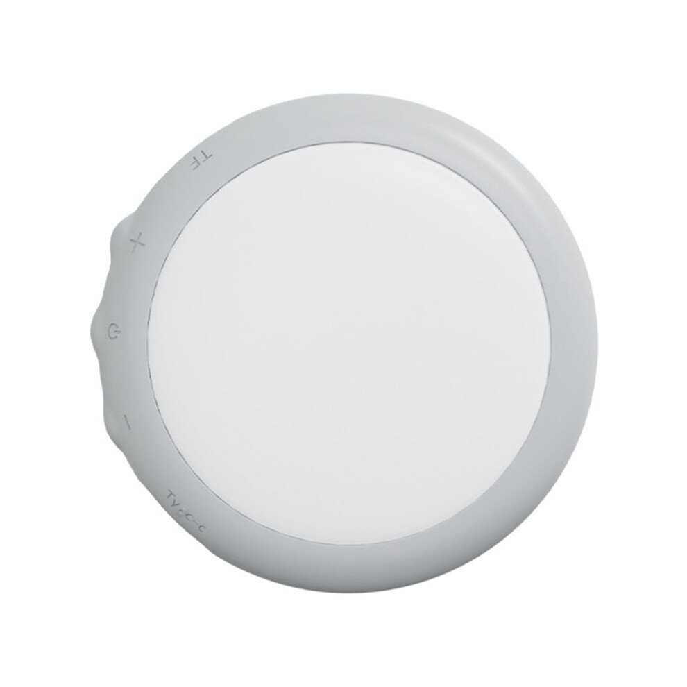 White Bone Conduction Music Box Wireless Speaker Stereo Under Pillow Speaker Improve Sleep Travel Noise