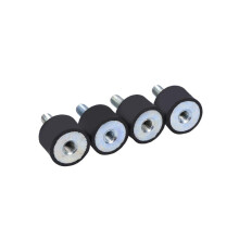 Rubber Mounts - 4 Pcs M6 Anti-Vibration Isolator Rubber Mounts Shock Absorber Anti Vibration Silent Block Bobbins (VD20*15 M6*18)