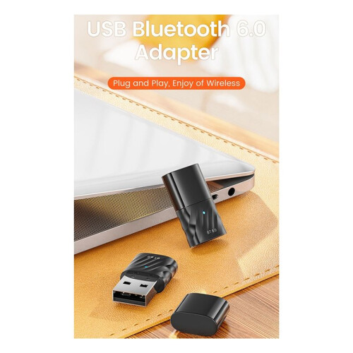 Toocki  6.0 USB Adapter USB Audio Receiver Transmitter Wireless USB Adapter for PC Dongle for Windows 11 10 8.1 2