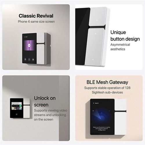 Tuya  Touch Screen  Three-Way Relay with Infrared Function to Control Air Conditioning 2