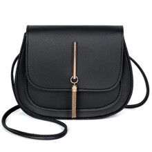 Bolso de Hombro para Mujer con Borlas Bolso de Mensajero de Cuero de PU para Mujer Bolso Cuadrado PequeñO de Color Puro para Mujer Bolsos de Mano,