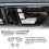 For   C E GLK GL ML Car  Adjust Button  Cover Decorative Sticker Trim Accessories 3
