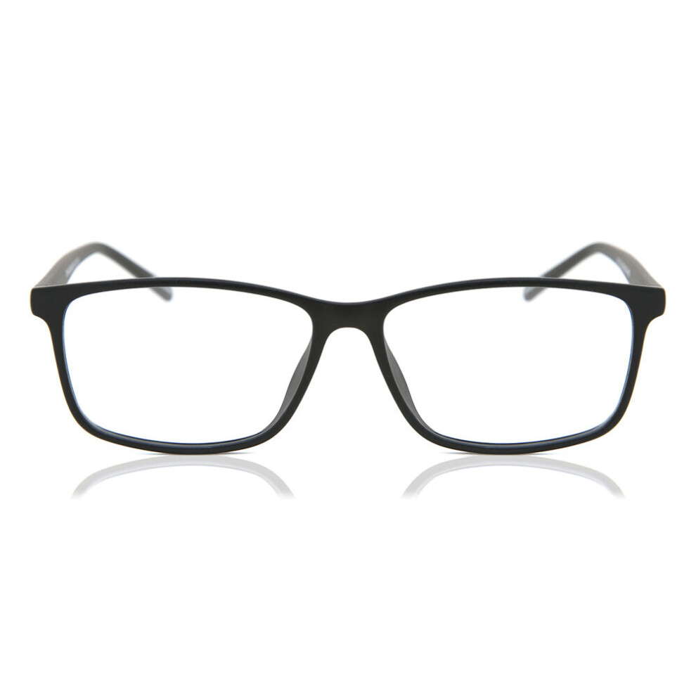 Smartbuy Collection Full Rim Square Matte Black Arnoldclavs Cp130 Unisex Eyeglasses