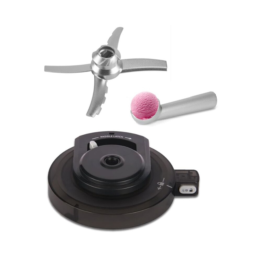 Outer Bowl Lid With Paddle Spoon For Nc500/Nc501 Series Ice Maker Reusable I Lid Replacement Kit Cream