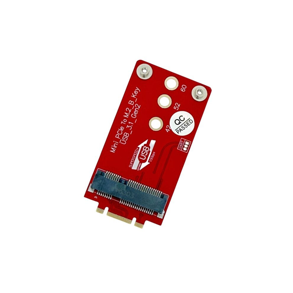For 3G 4G 5G Gsm Lte Module Pcie Wireless Network Card To Ngff M.2 Key B+M Socket Card Adapter 4711249691985