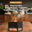 2-in-1 Himalayans Salt Lamp & Essential Oil Diffuser Aromatherapy Diffuser Automatic Fragrance Flame Humidifier White 4