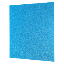 sourcing map 1Pcs Blue Glitter Acrylic Sheets 1/8" Thickness 12" x 12" Glossy PMMA Fluorescent Plastic Sheets Extruded Translucent Blanks for DIY Art