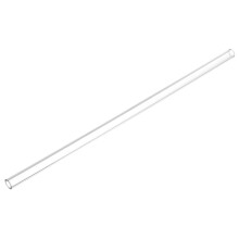 sourcing map Clear Rigid Tubing 7mm(0.28") ID x 11mm(0.43") OD x 1Ft Length Round Plastic Polycarbonate Tube