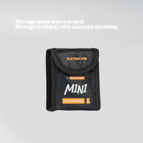 Explosion-Proof Battery Safe Bag for    5/4/3 Pro/ 3 Water-Resistant Protective Case Safety Storage 2