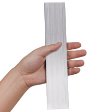 1 Pieces Square Aluminum Bar, 8 mm Thickness X 50 mm Width X 254 mm Length Square 6061 Aluminum Flat Plate for Industry Building