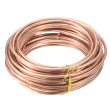 sourcing map Soft Copper Wire (7 Gauge, 31 FT), 99.9% Pure Bare Copper Wire 3.5mm Solid Craft Wire for DIY Crafting Gardening Decoration (9.5Meter)