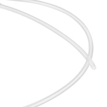 DMiotech Silicone Tubing Clear Plastic Tube, 0.8mm ID x 2mm OD 15ft(5m) Silicone Tube Flexible Hose