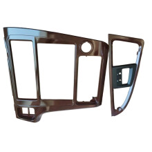 Für  Pathfinder für  Qx4 2001-2004 Armaturenbrett-Luftauslassabdeckung Klimaanlagen-Panel-Abdeckung Dunkle Holzfarbe
