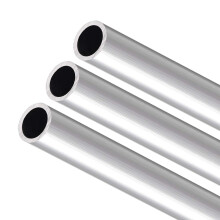 MACHSWON 3Pcs 6063 Aluminum Round Tube 18mm OD 15mm ID 300mm Length Seamless Straight Pipe Tubing for Home Industry DIY Crafts