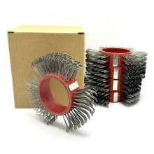 Metal Blaster Clearing Brush/Replacement Coarse Abrasive Wire Wheel Belt/Rust Removal/Bristle Blasting for Efficient Surface Preparation (0.7mm Carbo