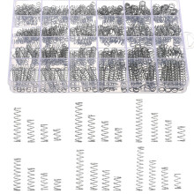 420 PCS Springs Compression Springs Assortment Kit 304 Stainless Steel Small Spring Set for DIY Repair Project 24 Different Sizes Mechanical Metal Mi