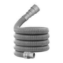 Caravan Waste Water Pipe, 6m Leakproof Foldable Flexible Drain Pipe for Motorhome Caravan RV Campers Trailer, Motorhome Accessories, Fits 28mm-42mm W