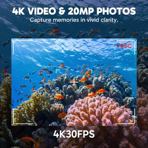 AKASO EK7000 Pro Action Camera Floating Hand Grip Bundle 1