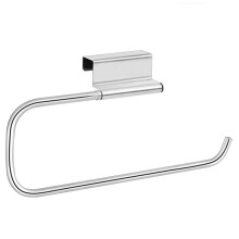 12.4 Inches Cabinet Door Paper Towel Holder Under Sink Paper Towel Storage and Dispenser for Kitchen Bathroom