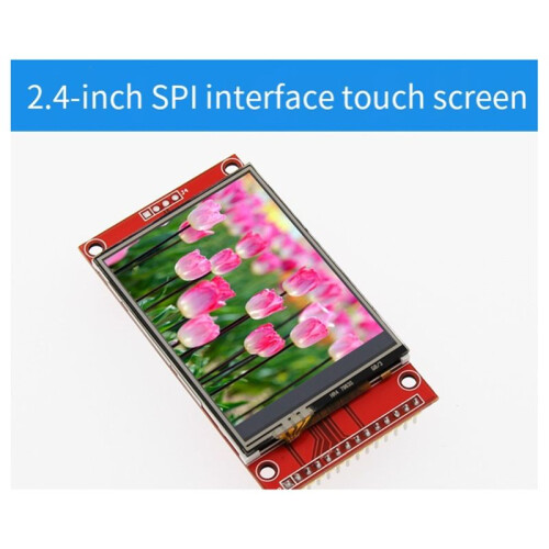 2.4 Inch SPI LCD Screen Module 240x320 TFT Module ILI9341 Serial Port Display Module for  No Touch 2