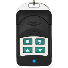New Garage Door Rolling Code Super Metal Four-Button Copy Wireless Remote Control 433MHZ Copy Safety Protection