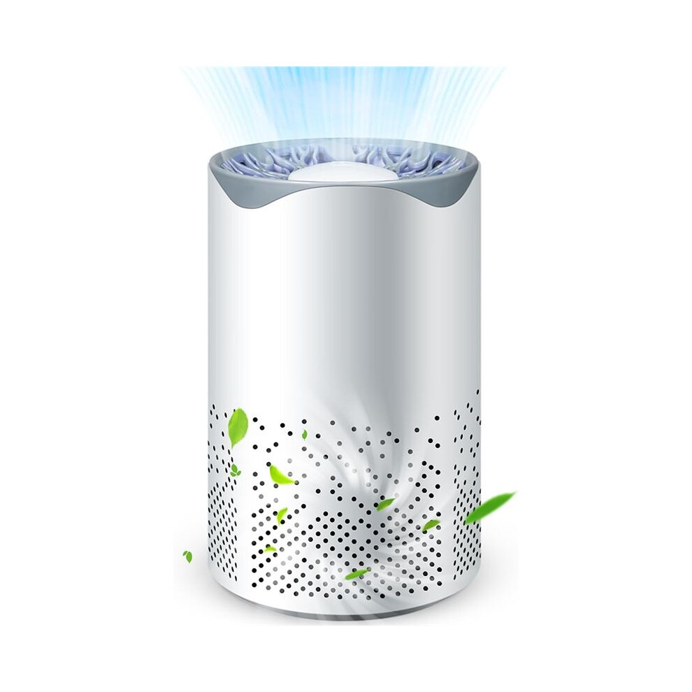 HEPA Air Purifier for Home, Air Purifiers for Home with USB Cable Air Cleaner Air Filter Eliminator for Desktop Office