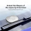 Car Windshield Wiper Refurbish Restorer Cutter Repair Tool Wiper Sharpener Silver 9