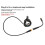 3 Pin E-Bike Throttle Connectors Electric Bicycle 3 Pin Sensor Thumb Throttle Cable Motor B 4