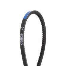 sourcing map AV10 Cogged V-Belts 800mm Inner Girth 10mm Width 8mm Thick Rubber Drive Belt for Power Transmission