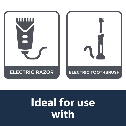 Pipestation Toothbrush Adapter Plug UK Shaver Plug Adaptor UK for Toothbrush Plug 1